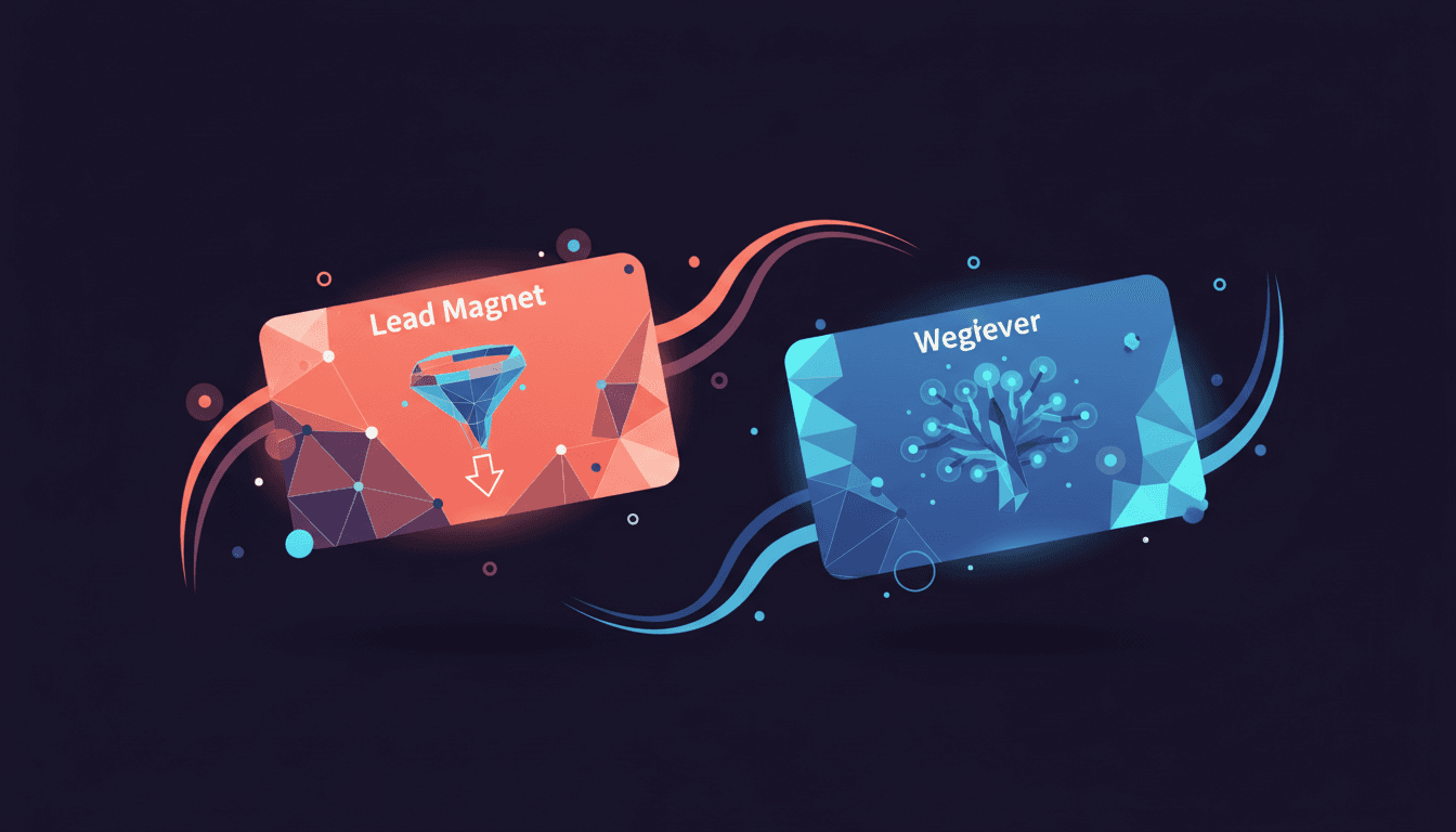 Weggever vs Lead Magnet: Wat Is Het en Hoe Werkt Het?